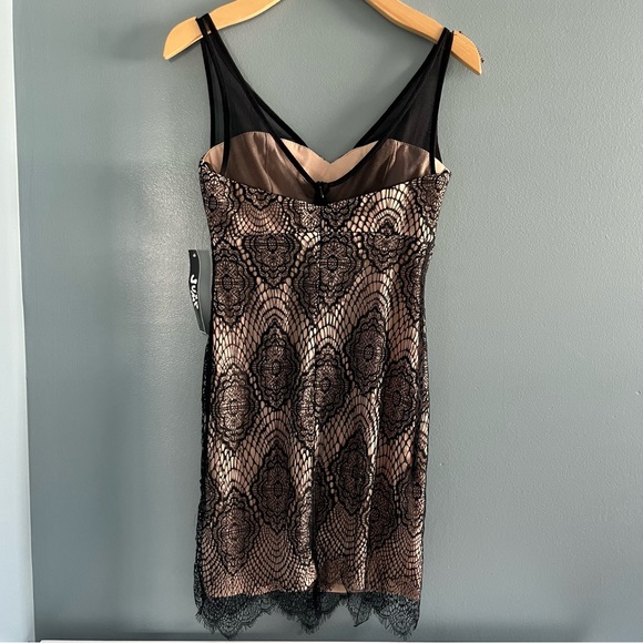 Jump Apparel Lace Overlay Fashion Dress - Picture 7 of 12